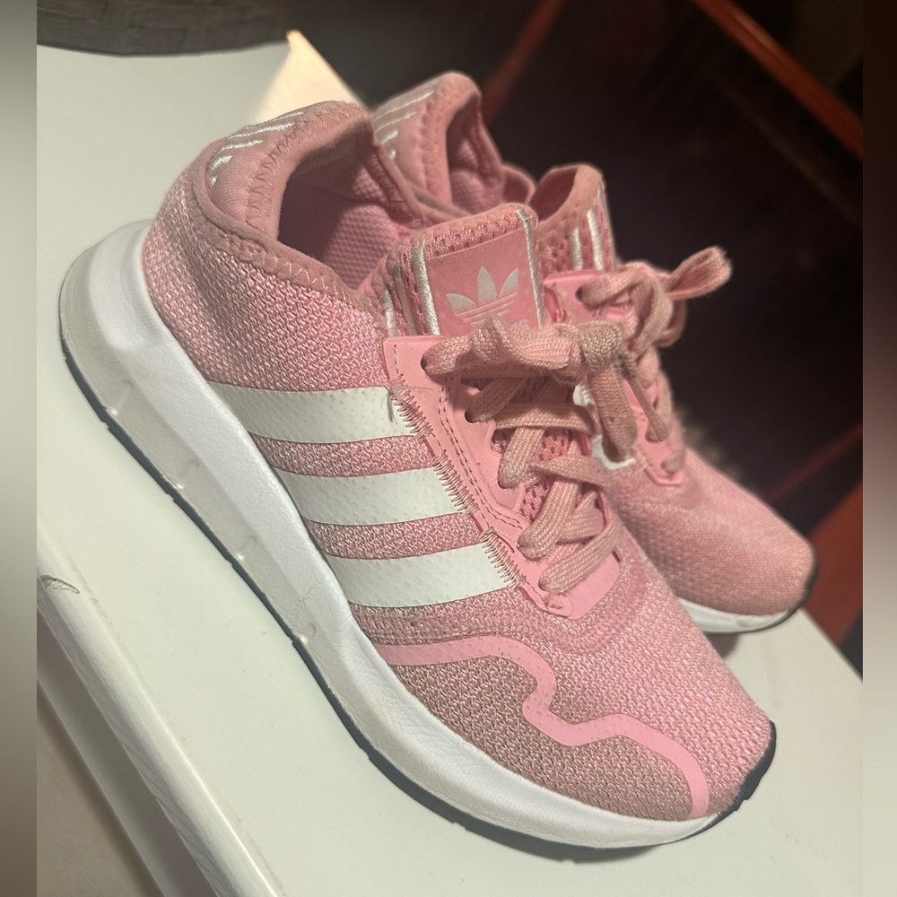 Pink adidas - size 3.5 youth